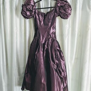 80's prom dress
